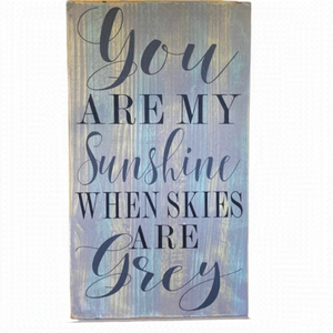 CUSTOM Made Wood Sign for Baby Room with Love by Me - 12x24